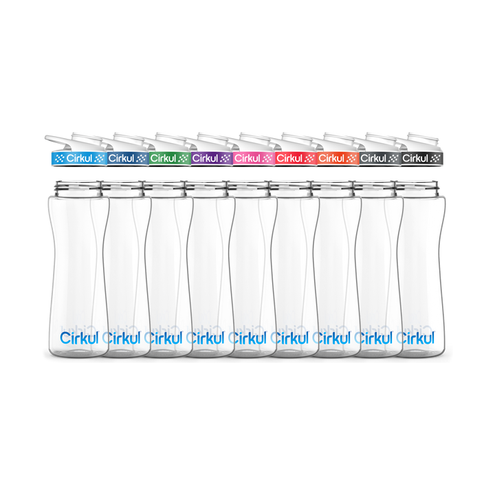 22oz. Plastic Bottle & Comfort Grip Lid F5