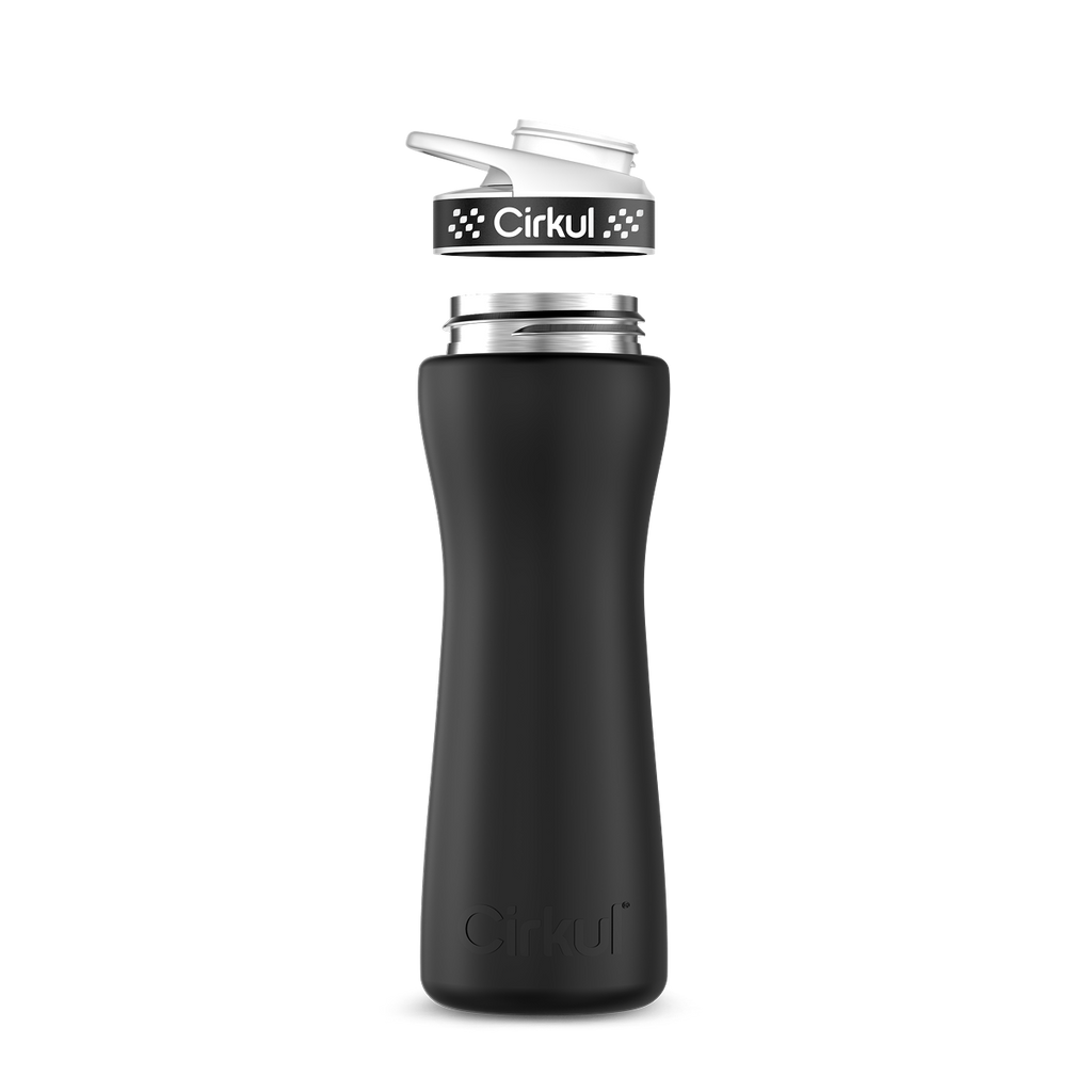 22oz. Stainless Steel Bottle & Comfort Grip Lid